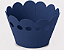 50 Wrapper para Cupcakes 7,5x5x4,5 - Azul Marinho - Imagem 1