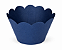 50 Wrapper para Cupcakes 6,5x4,5x4,5 - Azul Marinho - Imagem 1