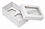 Caixas para 2 Mini Cupcakes com Visor - Pct com 20 Unidades - Imagem 1