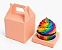 Caixa Maleta para 1 Cupcake 8x8x8 - Pct com 10 Unidades - Imagem 1