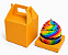 Caixa Maleta para 1 Cupcake 8x8x8 - Pct com 10 Unidades - Imagem 1