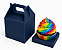 Caixa Maleta para 1 Cupcake 8x8x8 - Pct com 10 Unidades - Imagem 1