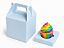 Caixa Maleta para 1 Cupcake 8x8x8 - Pct com 10 Unidades - Imagem 1