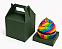 Caixa Maleta para 1 Cupcake 8x8x8 - Pct com 10 Unidades - Imagem 1