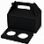 Caixa Maleta para 2 Cupcakes Preto - Pct com 10 Unidades - Imagem 1