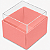 Caixas para 02 Macarons - 5x4,5x4,5 - Pct com 10 Unidades - Imagem 1