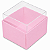 Caixas para 02 Macarons - 5x4,5x4,5 - Pct com 10 Unidades - Imagem 1