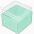 Caixas para 02 Macarons - 5x4,5x4,5 - Pct com 10 Unidades - Imagem 1