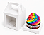 Caixa Maleta para 1 Cupcake 8x8x8 - Pct com 10 Unidades - Imagem 2