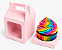 Caixa Maleta para 1 Cupcake 8x8x8 - Pct com 10 Unidades - Imagem 2