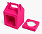 Caixa Maleta para 1 Cupcake 8x8x8 - Pct com 10 Unidades - Imagem 1