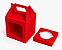 Caixa Maleta para 1 Cupcake 8x8x8 - Pct com 10 Unidades - Imagem 1