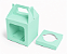 Caixa Maleta para 1 Cupcake 8x8x8 - Pct com 10 Unidades - Imagem 1