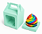 Caixa Maleta para 1 Cupcake 8x8x8 - Pct com 10 Unidades - Imagem 2