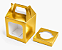 Caixa Maleta para 1 Cupcake 8x8x8 - Pct com 10 Unidades - Imagem 1