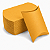 Caixa Almofada Laranja Claro 11,5x9,5x3 - Pct com 10 Unidades - Imagem 1