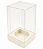 Caixas para Cupcakes 8,5x8,5x14 - Pct com 10 Unidades - Imagem 1