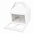 Caixa Maleta para 2 Cupcakes / Branco - Pct com 10 Unidades - Imagem 1