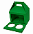 Caixa Maleta para 2 Cupcakes / Verde Bandeira - Pct com 10 Unidades - Imagem 1