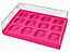Caixas para 12 Mini Cupcakes 23,5x16,8x8 - Pct com 10 Unidades - Imagem 1