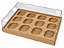 Caixas para 12 Mini Cupcakes 23,5x16,8x8 - Pct com 10 Unidades - Imagem 1