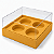 Caixa para 4 Mini Cupcakes 12x12x6 - Pct com 10 Unidades - Imagem 1