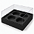 Caixa para 4 Mini Cupcakes 12x12x6 - Pct com 10 Unidades - Imagem 1