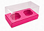 Caixas para 2 Mini Cupcakes - Pct com 10 Unidades - Imagem 1