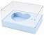 Caixa Coração de Colher / 100g - Azul Claro - Pct com 10 Unidades - Imagem 1