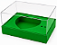 Caixa Coração de Colher / 100g - Verde Bandeira - Pct com 10 Unidades - Imagem 1