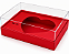Caixa Coração de Colher / 250g - Vermelho - Pct com 10 Unidades - Imagem 1