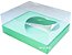 Caixa Coração de Colher / 250g - Verde Pistache - Pct com 10 Unidades - Imagem 1
