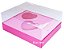 Caixa Coração de Colher 2x de 100g - Pink - Pct com 10 Unidades - Imagem 1