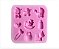 Moldes de Silicone Coisas de Bebê 1 unidade - 8,3x8,3x1cm - Imagem 1