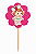Toppers / Tags para Cupcakes Moranguinho - Pct com 12 unidades - Imagem 1