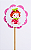 Toppers / Tags para Cupcakes Moranguinho - Pct com 12 unidades - Imagem 1