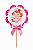 Toppers / Tags para Cupcake Moranguinho - Pct com 12 unidades - Imagem 1