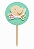 Toppers / Tags para Cupcakes - Pct com 12 unidades - Imagem 1
