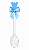Colher com Tag Ursinho Azul - Pct com 12 Unidades - Imagem 1