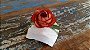 Mini Flores para Bem Casados / Tecido - Mini Rosa - Pct com 50 Unidades - Imagem 1