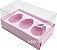 Caixa Ovo de Colher 3x 50g - Pct com 10 Unidades - Rosa Claro - Imagem 1
