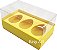 Caixa Ovo de Colher 3x 50g - Pct com 10 Unidades - Amarelo - Imagem 1