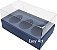 Caixa Ovo de Colher 3x 50g - Pct com 10 Unidades - Azul Marinho - Imagem 1