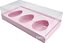 Caixa Ovo de Colher 3x 150g - Pct com 10 Unidades - Rosa Claro - Imagem 1