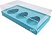 Caixa Ovo de Colher 3x 150g - Pct com 10 Unidades - Azul Tiffany - Imagem 1