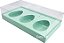 Caixa Ovo de Colher 3x 150g - Pct com 10 Unidades - Verde Claro - Imagem 1