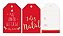 Tags para Composê - Natal Mágico / Pacote com 12 Unidades - Imagem 1