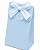 Sacolinha Francesa para Lembrancinhas / 7,5x4,5x13,5 - Pct com 10 Unidades - Imagem 1