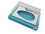 Caixa para Ovos de Colher 500g Azul Tiffany / Branco - Pct com 10 Unidades - Imagem 1