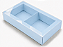 Caixa para 02 Brownies / Biscoitos / Sabonetes 20,2x12x3,5 - Pct 10 un - Imagem 1